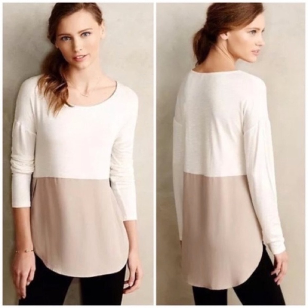Anthro‎ Meadow Rue women M Mela tunic top